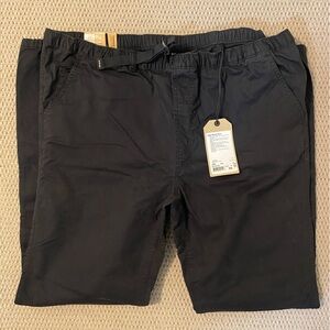 Prana black High Rock pant size XXL. Standard fit with tapered leg